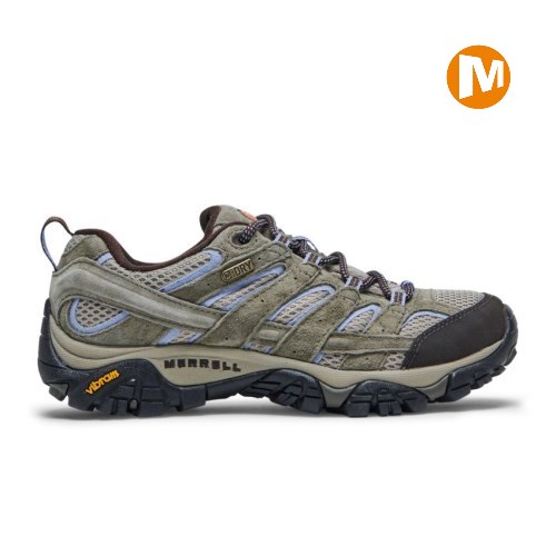 Merrell Moab 2 Waterproof Wanderschuhe Damen Olivgrün [DE-ETCXM]